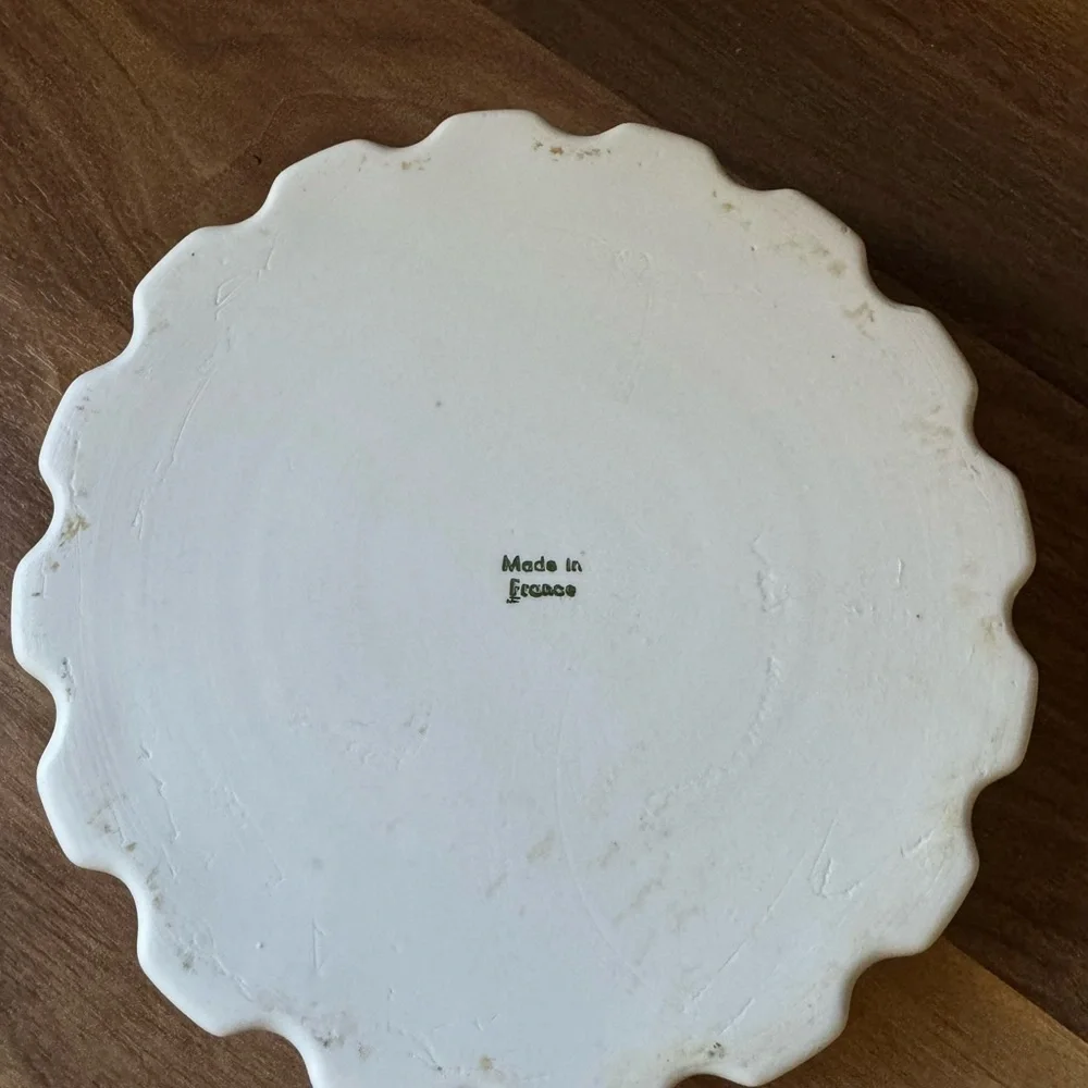 Vintage French Tart Ceramic Bakeware​​​​​​​​